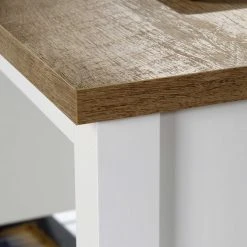 Buy ???? Sauder Cottage Road Soft White Coastal Single Pedestal Desk ???? -Elements Shop unnamed file 1222