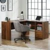 Cheapest ???? Sauder Mid Century Modern L Shaped Office Desk ❤️