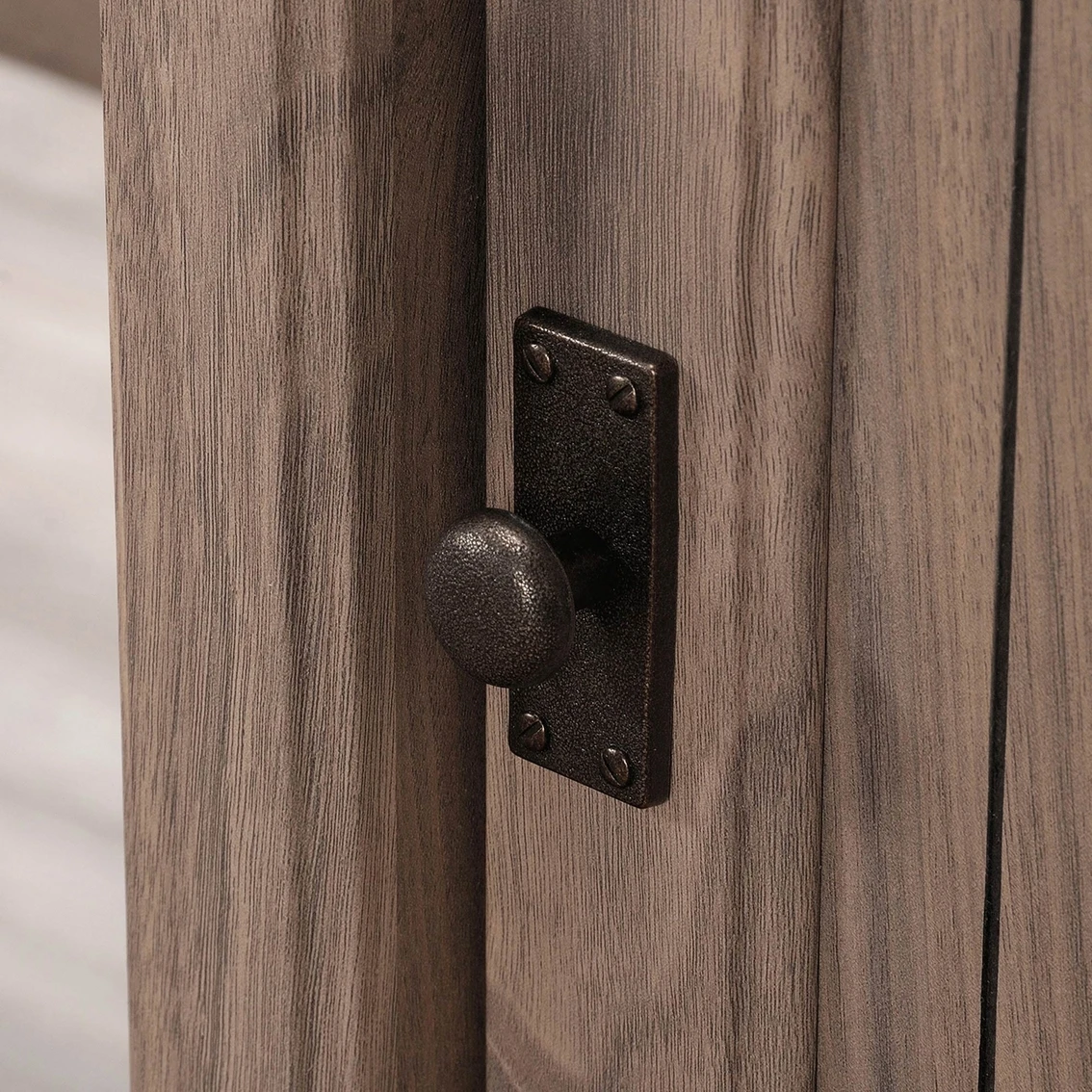 New ❤️ Sauder Costa Washed Walnut L-Shaped Desk With File Drawer ✨ 6 New ❤️ Sauder Costa Washed Walnut L-Shaped Desk With File Drawer ✨ - Image 6