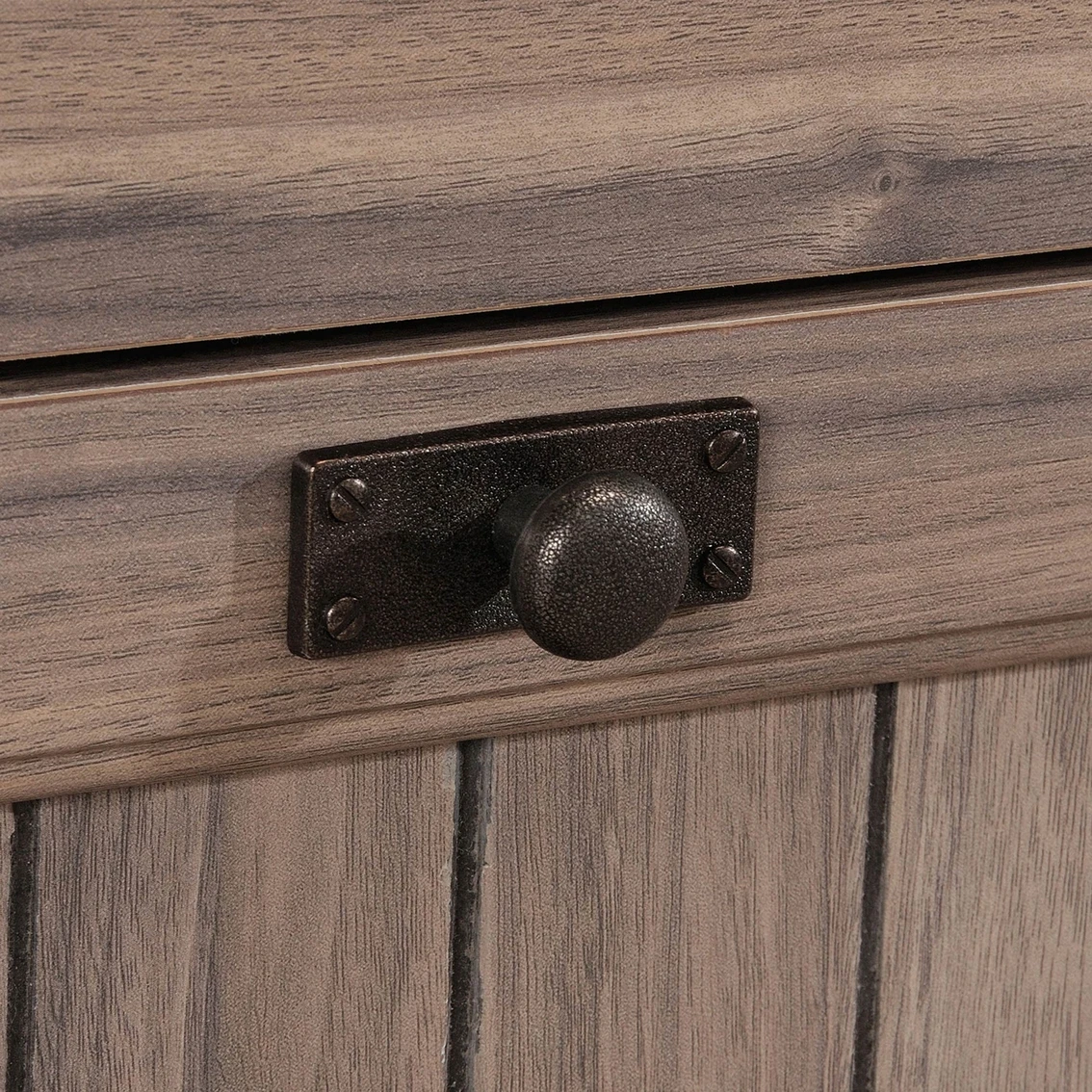 New ❤️ Sauder Costa Washed Walnut L-Shaped Desk With File Drawer ✨ 8 New ❤️ Sauder Costa Washed Walnut L-Shaped Desk With File Drawer ✨ - Image 8