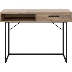 Cheapest ???? CorLiving Fort Worth Wood Grain Finish Desk ????
