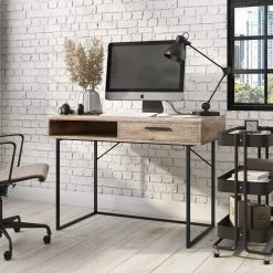 Cheapest ???? CorLiving Fort Worth Wood Grain Finish Desk ???? -Elements Shop unnamed file 1555