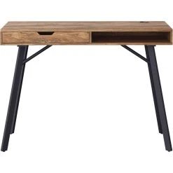 Cheap ⭐ CorLiving Auston Rustic Wood Grain Finish Desk ????