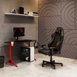 Best deal ???? CorLiving Conqueror Black And Red Gaming Desk ???? -Elements Shop unnamed file 1937