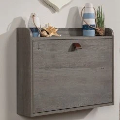 New ???? Sauder Anda Norr Wall Mounted Floating Desk ????