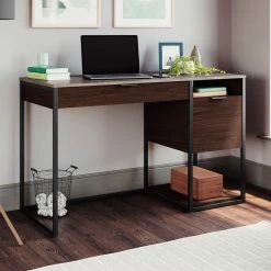 Brand new ???? Sauder International Lux Single Pedestal Home Office Desk ????