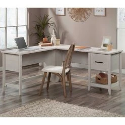 Cheapest ???? Sauder Summit Station L-Shaped Home Office Desk With Drawer ????