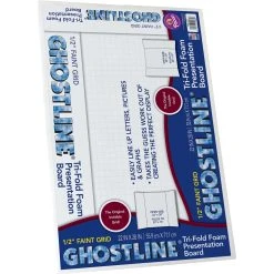 Cheapest ???? Ghostline Tri Fold Foam Poster Board 28 In. X 22 In., White ⌛