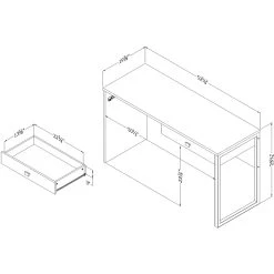 Flash Sale ???? South Shore Interface Desk With 2 Drawers ???? -Elements Shop unnamed file 317
