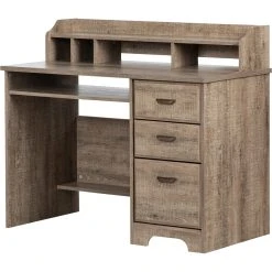 Hot Sale ⌛ South Shore Versa Computer Desk With Hutch ????