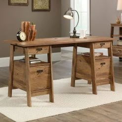 Hot Sale ???? Sauder Trestle Executive Desk ⌛