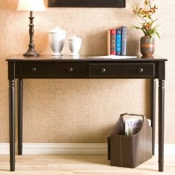 Discount ???? Southern Enterprises Writing 2 Drawer Desk ⌛