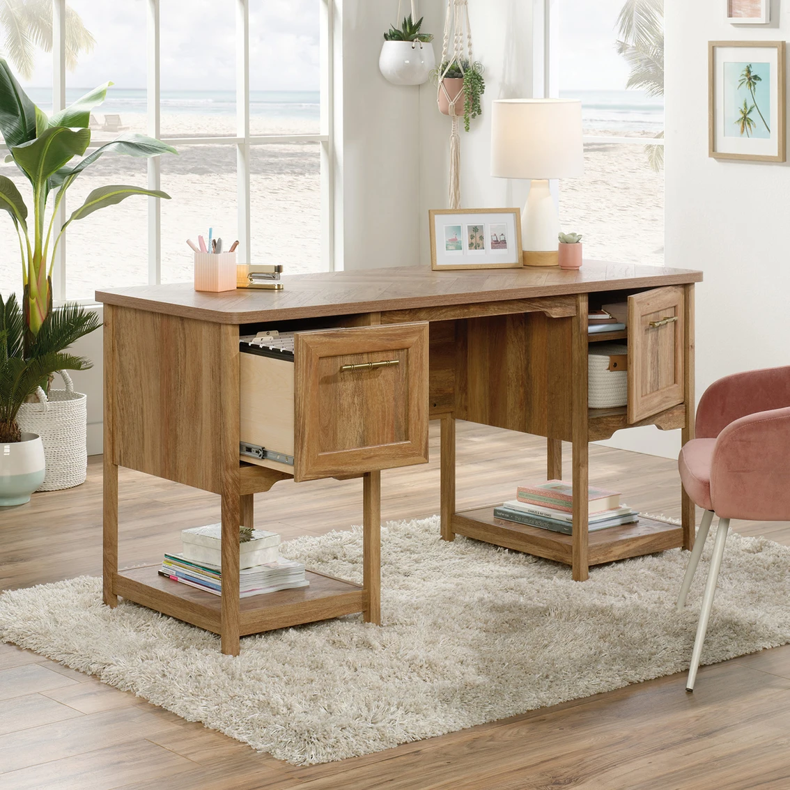 Budget ✨ Sauder Coral Cape Desk ???? 2 Budget ✨ Sauder Coral Cape Desk ???? - Image 2