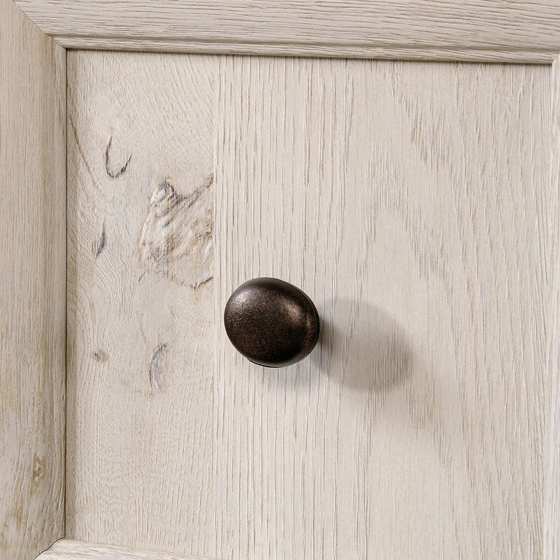 Outlet ???? Sauder Edge Water Computer Desk, Chalked Chestnut ???? 6 Outlet ???? Sauder Edge Water Computer Desk, Chalked Chestnut ???? - Image 6