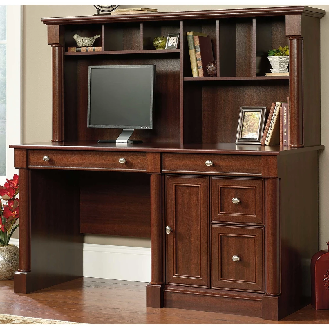 Wholesale ???? Sauder Palladia Computer Desk And Hutch ???? 1 Wholesale ???? Sauder Palladia Computer Desk And Hutch ????