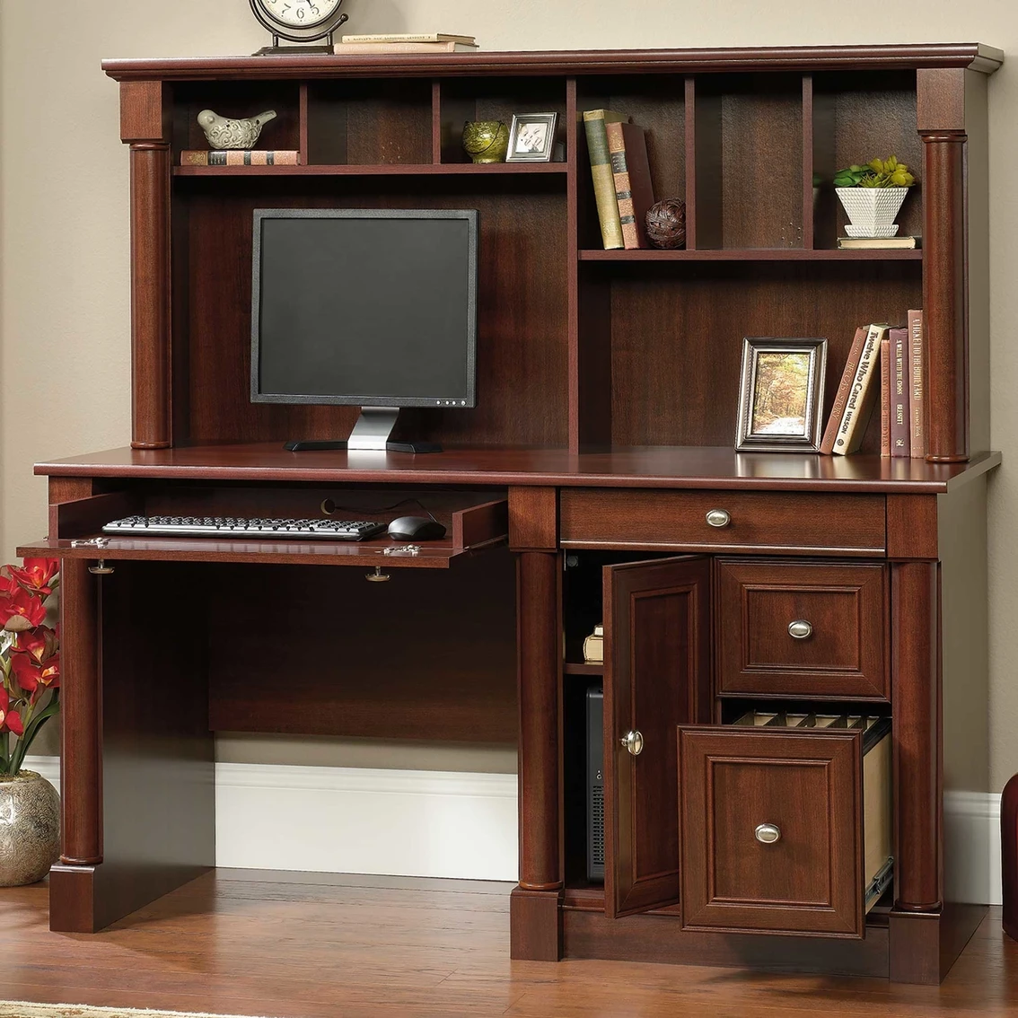 Wholesale ???? Sauder Palladia Computer Desk And Hutch ???? 2 Wholesale ???? Sauder Palladia Computer Desk And Hutch ???? - Image 2