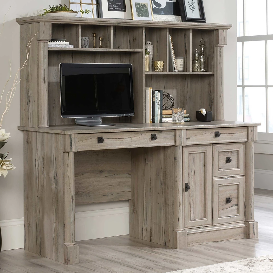 Brand new ???? Sauder Palladia Computer Desk With Hutch ???? 1 Brand new ???? Sauder Palladia Computer Desk With Hutch ????