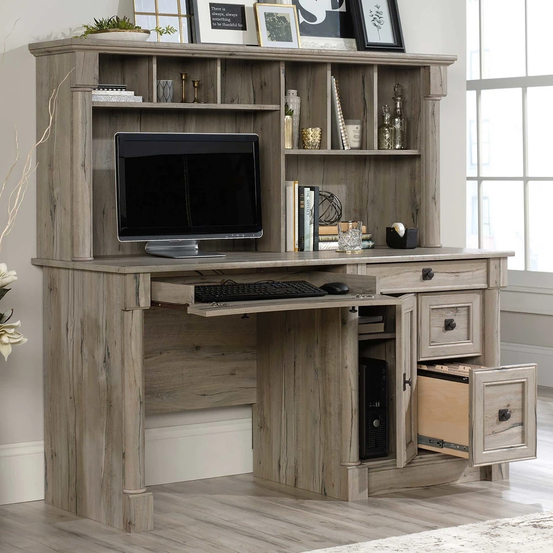 Brand new ???? Sauder Palladia Computer Desk With Hutch ???? 2 Brand new ???? Sauder Palladia Computer Desk With Hutch ???? - Image 2