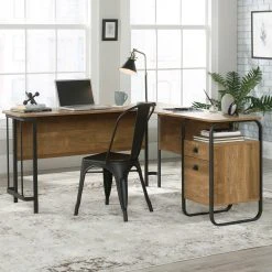 Outlet ???? Sauder Station House L Desk ????